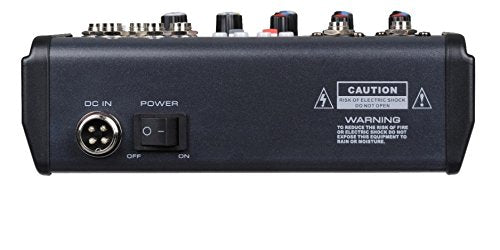 Audio2000'S AMX7311 Four-Channel Audio Mixer with USB Interface, DSP Processor, and Phontom Power - style: 4-Channel Mixer with USB & Sound Effect