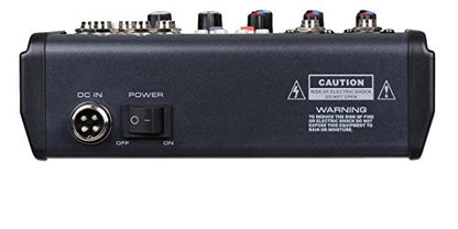 Audio2000'S AMX7311 Four-Channel Audio Mixer with USB Interface, DSP Processor, and Phontom Power - style: 4-Channel Mixer with USB & Sound Effect
