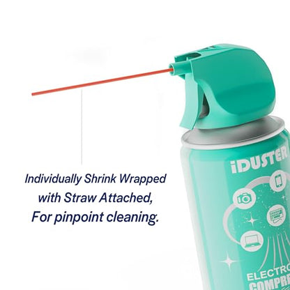 Compressed Canned Air Duster for Computer - iDuster Air Duster Compressed Air Can, 2PCS(10oz) - size: 10oz-2PCS