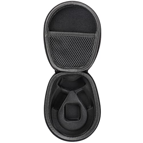 Hard Case Compatible with AfterShokz Trekz Air/Aeropex/Titanium Mini Open Ear Wireless Bone Conduction Headphones AS650 / AS800, EVA Storage Pouch for Charging Cable, Black - color: Black