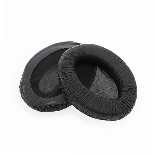 POPETPOP High-Performance Replacement Ear Pads Comfortable Ear Cushions Black Earpads for Headphones Noise-Isolating Design Sturdy Foam Material