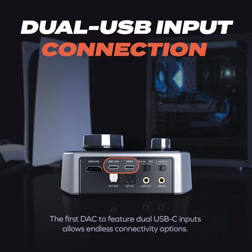 Sound Blaster G8 - Hi-Res Gaming USB DAC with Dual USB Audio Mixing and Fully Customizable Acoustic Engine and 10-Band EQ