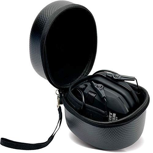Walker's Razor Slim Electronic Earmuffs | Protective Case - color: American Patriot/Black
