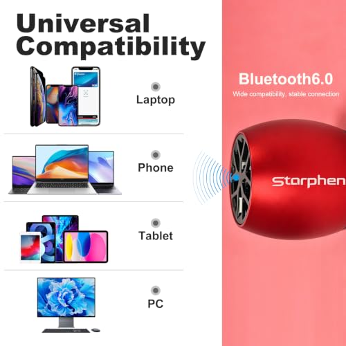 Mini Portable Bluetooth Speaker - color: M10 Red