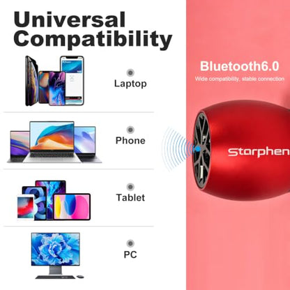 Mini Portable Bluetooth Speaker - color: M10 Red