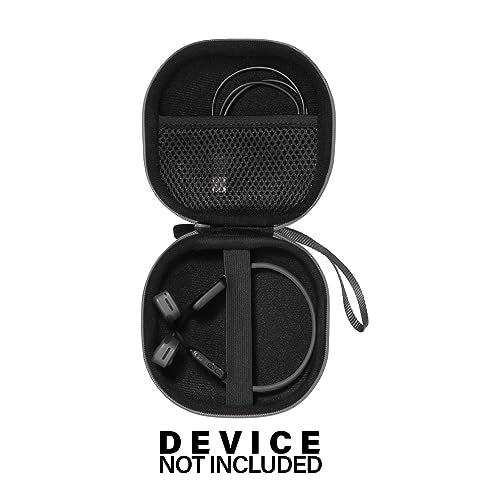 Bone Conduction Headphone Case for Aftershokz Aeropex, Trekz Air, Bluez 2, KSCAT, Sades, DIGICare, Shokz Openrun Pro - color: Black