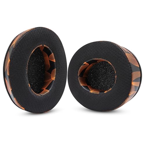 WC Freeze - Cooling Gel Earpads for ATH M50X / SteelSeries Arctis/HyperX | Made by Wicked Cushions | Fits SteelSeries Arctis, ATH M50X, Turtle Beach Stealth & More. Cooler for Longer | Kinetic Wave - color: Kinetic Wave
