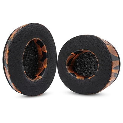 WC Freeze - Cooling Gel Earpads for ATH M50X / SteelSeries Arctis/HyperX | Made by Wicked Cushions | Fits SteelSeries Arctis, ATH M50X, Turtle Beach Stealth & More. Cooler for Longer | Kinetic Wave - color: Kinetic Wave