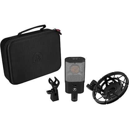 Austrian Audio OC16 Large-Diaphragm Cardioid Condenser Microphone Bundle Hi-X15 Professional Closed-Back Over-Ear Headphones