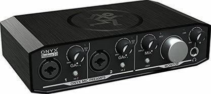 Mackie Audio Interface, Onyx Producer 2X2 USB Audio Interface with MIDI (Onyx Producer 2-2) - style: 2 Mic Res w/MIDI