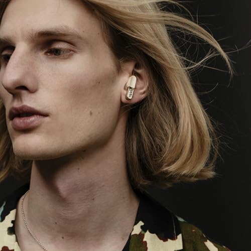Sudio N3 True Wireless Bluetooth On-Ear Earbuds – High-Definition Sound, 30-Hour Playtime, Clear Calls, Sweat & Splash Resistant, Eco-Friendly Recycled Plastics (Sand) - color: Sand
