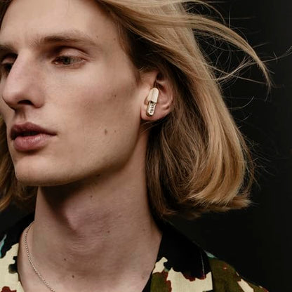 Sudio N3 True Wireless Bluetooth On-Ear Earbuds – High-Definition Sound, 30-Hour Playtime, Clear Calls, Sweat & Splash Resistant, Eco-Friendly Recycled Plastics (Sand) - color: Sand