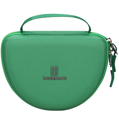 Tourmate Hard Travel Case for Philips K4206 Kids Wireless On-Ear Headphones/iClever HS19 Kids RORSOU R10 On-Ear Headphones, Protective Carrying Storage Bag (Case Only) - color: Green