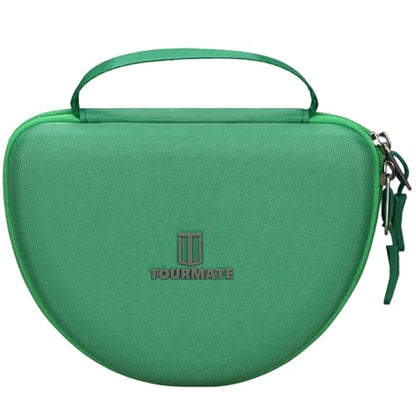 Tourmate Hard Travel Case for Philips K4206 Kids Wireless On-Ear Headphones/iClever HS19 Kids RORSOU R10 On-Ear Headphones, Protective Carrying Storage Bag (Case Only) - color: Green