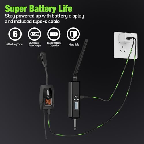 UHF Wireless Violin Cello Microphone System Violin Pickup Clip-on Instrument Microphones with Transmitter and Receiver for Musicians, Teachers, Stage Performances, Active PA Systems, 196ft Range - style: U-730 Violin Cello Microphone