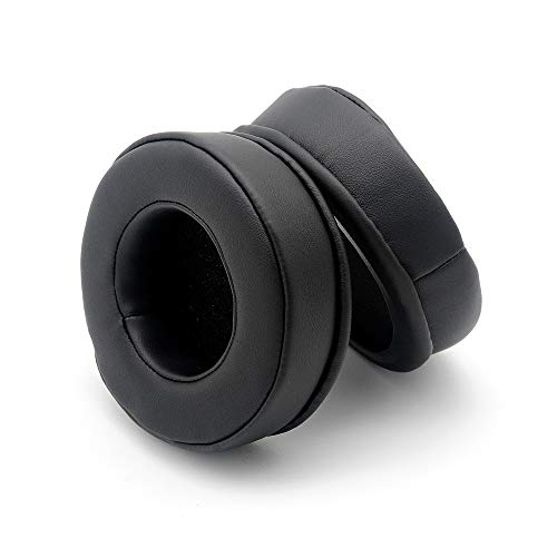 95mm Ear Pads Replacement for One odio Oneodio Studio pro Headset | Earpads Pillow Foam with Leather and Memory Foam,Comfortable-Black
