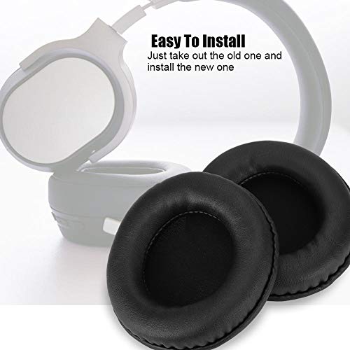 Universal Replacement Ear Pads, 95MM Black Soft Headset Cover for Most Headphone