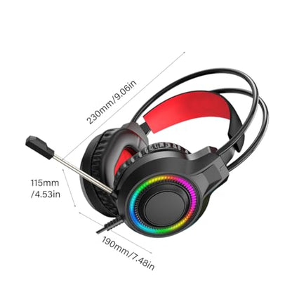 Comfort Over Ear Headphones Adaptives Headband Heavy Bass Enhanceds Sound Quality