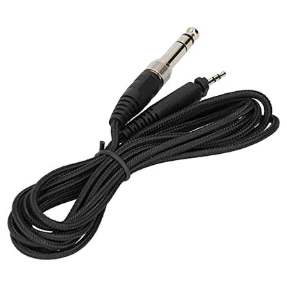 2.5mm to 3.5mm, 2.5mm to 6.35mm Male to Male Headphone Audio Cord Connector for Shure SRH440 SRH840 SRH940 SHP9000 SHP8900 Etc