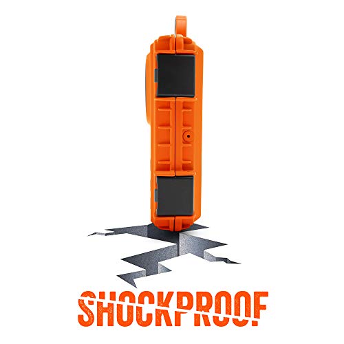ECOXGEAR EcoExtreme 2 Dry Box Bluetooth Speaker for Your Smartphone (Orange) - color: Orange