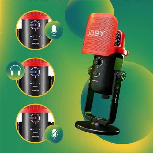 Joby WAVO POD USB Condenser Microphone - Black - style: Wavo POD