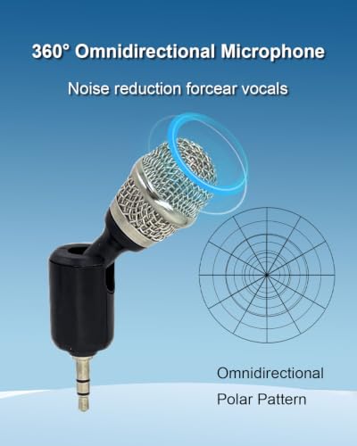 3.5mm Mini 3 Pole Omnidirectional Mic for DJI Mic 1/2
