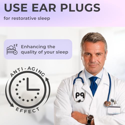 Peace&Quiet PQ Wax Ear Plugs for Sleeping, Swimming - 15 Soft Noise Cancelling Silicone Gel Wax Earplugs for Sleep and Swimmers, Ear Protection with Sound Blocking Level of 32 Db, Lavender - color: Lavender