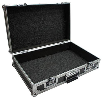 Pick and Pluck Foam Utility Locking Case 22" x 13" x 5-3/8" Harmony Cases | Customizable 22 inch interior protection for mixers, mics, equipment, road-ready flight build, secure latches, DJ travel