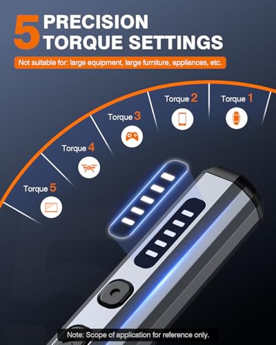 JOREST Mini Electric Screwdriver, Small Cordless Precision Screwdriver set with 38 Magnetic Bits, 5 Torque Settings, Repair Tool for iPhones, Laptop, Drone, Game Console, Camera; Gift for Father - style: 38-in-1 electric
