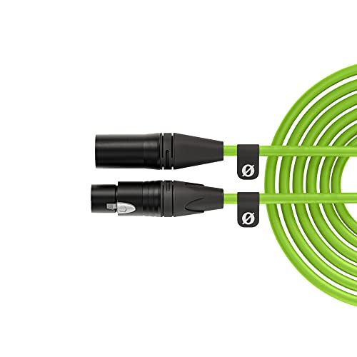RØDE XLR-3 Premium XLR Cable (3m, Green) - color: Green