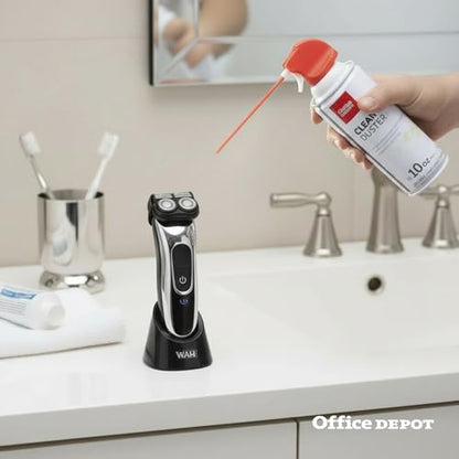Office Depot Cleaning Duster, 3.5 Oz Compressed Canned Air for Electronics, Keyboard Cleaner for Computer, Laptop, PC, Printer, Office Equipment, Moisture-Free, Pack of 1