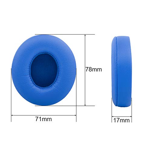 Link Dream Earpads for Beats Solo 3 & Solo 2 On-Ear Headphones - Blue - color: Blue