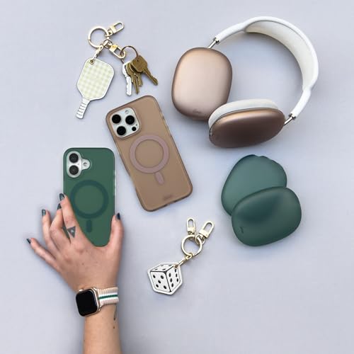 Sonix Protective Case for AirPods Max 2 & 1 | Headphones Cover | Frosted Matte Series | Frosted Matte Forest Green - color: Frosted Matte Green