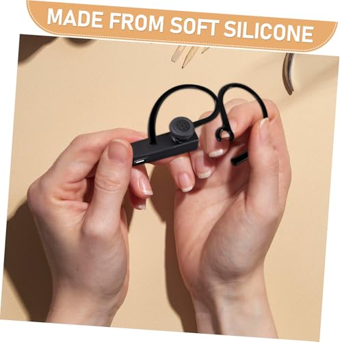 VICASKY 10pcs Silicone Ear Hooks for Earbuds -Drop and - Earbud Tips for Sports Comfortable Fit Replacement Covers Silicone for Enhanced Sound Stability