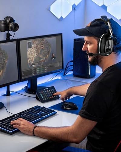 Replacement Microphone for Astro A40 / A40 TR Gaming Headset, PS5 PC Noise Cancelling Mic Boom, Black, 3.5 mm Jack