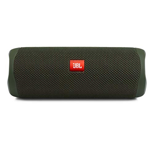 JBL Flip 5 (Green) + Bundle with divvi! Protective Hardshell Case - color: Green