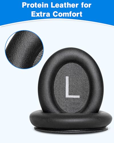Link Dream Ear Pads for Bose QuietComfort 45 Headphone -Black