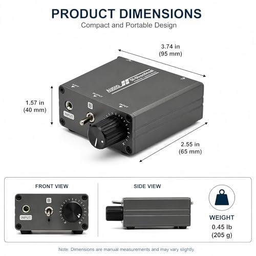 3.5mm Stereo Audio Switcher, 2-in 1-Output / 2-in 2-Output