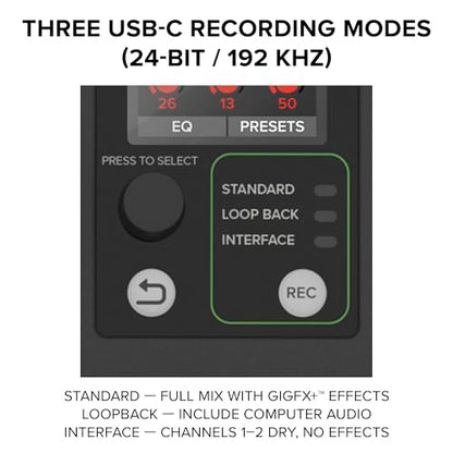 Mackie ProFX10 GO Battery-Powered 10-Channel Analog Audio Mixer With Bluetooth, USB-C Recording Modes, GigFX+ Effects, Onyx Preamps, EQ, Compression, Up to 8 Hours Battery Life | Bluetooth, USB-C Recording Modes, GigFX Plus Effects, Onyx Preamps, EQ, Comp