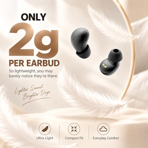Invisible Sleep Earbuds for Side Sleepers, Ultra-Small Wireless Bluetooth, Mini Headphones with 24H Playtime, Diamond-Cut Case, for Work and Office(Skin) - color: Skin