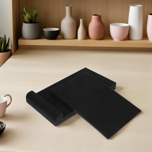 BESPORTBLE 5pcs Speaker Shockproof Sponge Pads for Studio Monitors and Desktop Speakers, Anti-Vibration Acoustic Foam Cushions for Sound Dampening and Noise Isolation, 30x20x4.5cm
