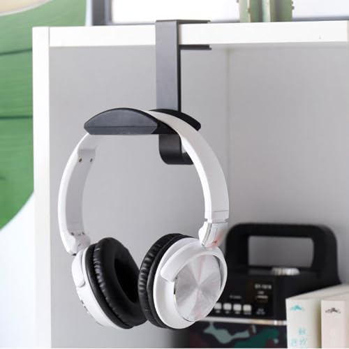 Space Saving Clamp Mount Headphone Holder for Gaming and Office Desks Universals Headsets Stand with Quick Installation