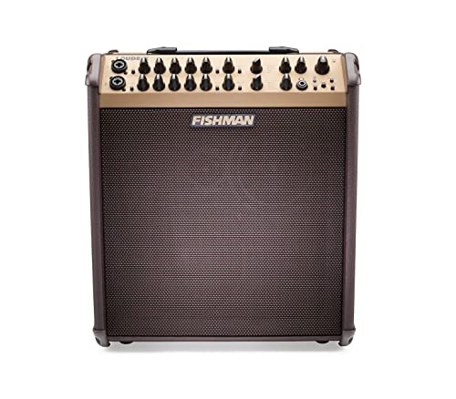 Fishman Loudbox Performer 180-Watt Acoustic Guitar Combo Amplifier Bundle with Gearlux XLR Cable, Instrument Cable, and Austin Bazaar Polishing Cloth - size: Performer 180W