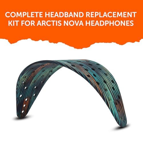 WC Mod Kit V2 Nova Pro Wireless, Pro Omni & Elite - Gel Earpads & Headband | Made by Wicked Cushions | Side Plates also included. Fits Arctis Nova Pro Wireless, Elite & Pro Omni | The Simulation - color: The Simulation