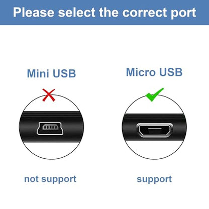 Micro USB to 3.5mm Stereo AUX Audio Cable Adapter 30cm