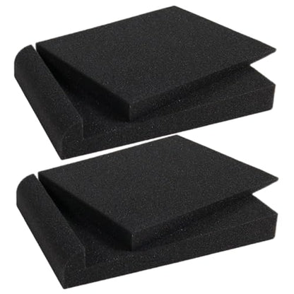 Subwoofer Isolation Pad|Studio Monitor Isolation Pads, 2Pcs 4 Inch Speaker Acoustic Foam High-Density Adjustable Angled Sound Pads