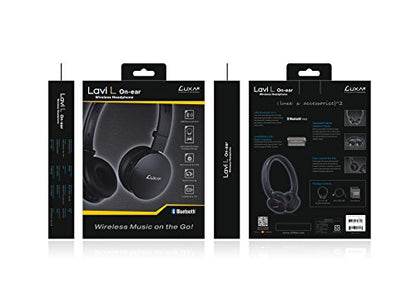 Thermaltake LUXA2 Lavi L Wireless Bluetooth 4.0 On-Ear Headphone AD-HDP-PCLLBK-00 - style: On-Ear