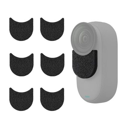 Insta 360 GO 3S Mic Wind Muff, FotStdio Noise Reduction Windshield Foam Gasket for Insta360 GO3 / GO 3S Microphone Pop Filter 6pcs