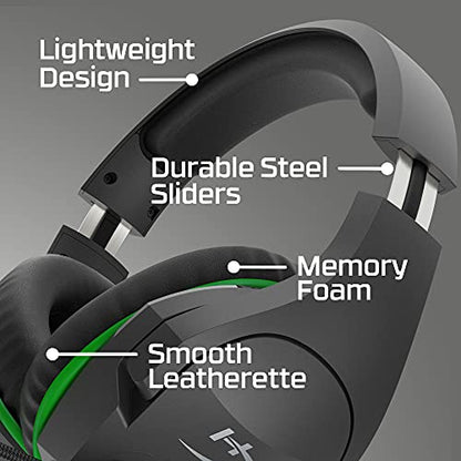 HyperX CloudX Stinger Core – Wireless Gaming Headset, for Xbox Series X|S and Xbox One, Memory foam & Premium Leatherette Ear Cushions, Noise-Cancelling,Black - size: Wireless, style: CloudX Stinger Core