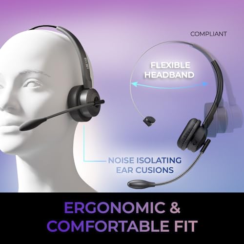Adesso Xtream P300 Bluetooth Single Ear Headset with Charging Dock